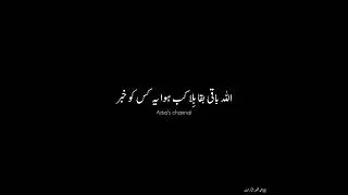 Ayaat Mein Baat – Kalam e Shakoor Shakir Nimana | Islamic Poetry & Quotes