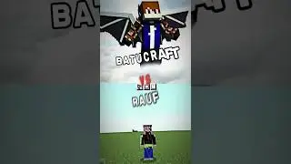 BATUCRAFT VS RAUF (3IQ) #shorts #vs