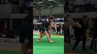 Amazing Wrestling Takedown at Grappling Competition