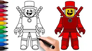 HOW TO DRAW SAMMY | Steal a Brainrot (Roblox) - Easy Step by Step Drawing