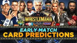 WWE WrestleMania 41 - Early Card [v7]