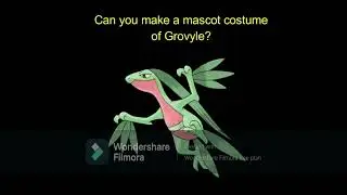 Request To Make A Custom Mascot Costume: Grovyle From Pokemon #mascotcostume