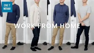 Work From Home Outfits | Men's Fashion Lookbook | Productivity & Comfort | #StayHome #WithMe