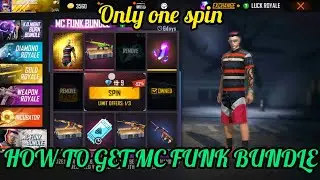 free fire Mc funk bundle // free fire new event free fire