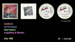 Markus - Ich Will Spass (Maxi Version)
