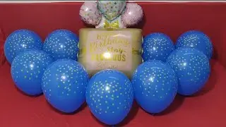 FUN UNBOXING HAPPY BIRTHDAY MYLAR BALLOON AND LOT'S OF PRINTED BLOWING । SATISFYING VIDEO 