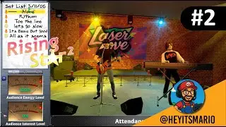 Rising Star 2 Gameplay EP-2 | Наш первый концерт, покупка нового оборудования и репетиция сет-листа