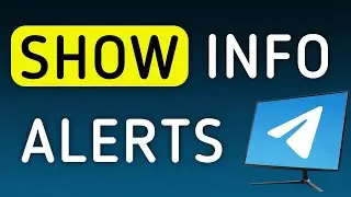How To Show Notifications Info On Telegram App On PC (New Update)