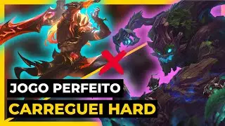 FIZ O JOGO PERFEITO DE TRYNDA | [TRYNDAMERE X MAOKAI] | League of Legends