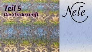 Fair Isle Tuch stricken 