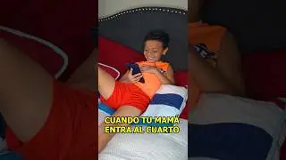PAP&Aacute; VS MAM&Aacute; ENTRANDO AL CUARTO 🤣 suscribete #shorts