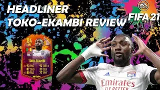 Beast in the making?? | 84 RATED HEADLINERS KARL TOKO-EKAMBI | FIFA 21 Review |