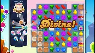 Candy Crush Saga Level 11692 - Sugar Stars, 22 Moves Completed, No Boosters