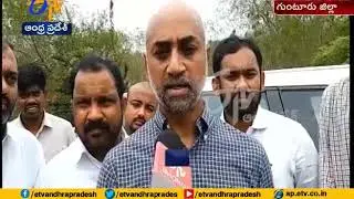 MP Galla Jayadev inspects EVMs strong room at Acharya Nagarjuna University