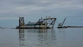 Fishing The Lower Laguna Madre (Dredging The Mouth Of The Arroyo Colorado).