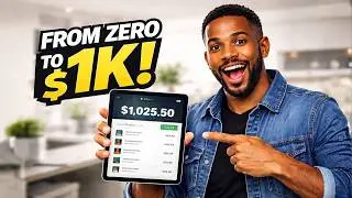 How I Made My FIRST $1,000 Selling Digital Products From Zero | Step-by-Step