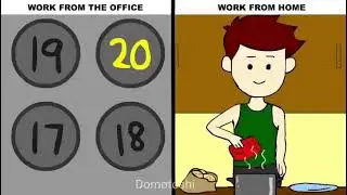 memes work from home vs work from office