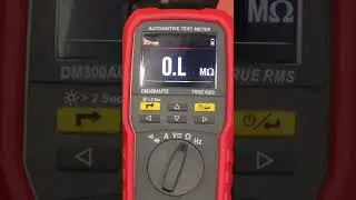 Advanced Ohmmeter Mode on the All New DM300AUTO!