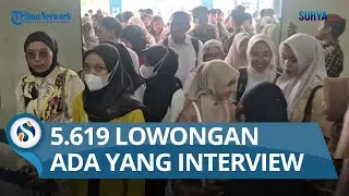 Job Fair Ponorogo Diserbu Ribuan Pencari Kerja, 5.619 Lowongan Tersedia, Ada yang Langsung Interview