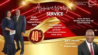 Oracle of Praise 40th Anniversary Service