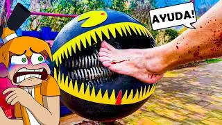 TRITURADORA VS PERSONAJES FAMOSOS 😱 #4 | Palmita REACCIONA GOJZER