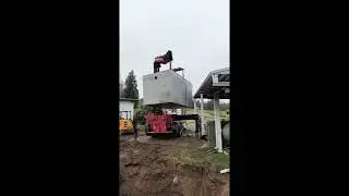 Installing Septic Tank 1500 Gal Septic Tank