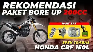 RACIKAN  BORE UP 200CC HONDA CRF ‼️ Nafas panjang bisa buat trabas dan speeding ‼️
