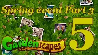 GardenScapes Spring Event Level 5 Part 3 [UNRAVEL THE CODE 5] Walkthrough