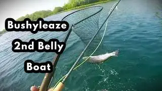 #Flyfishing Bushyleaze UK Still water #troutfishing 2nd #bellyboat #floattube trip.