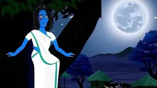 नीली चुड़ैल की सच्चाई | The Blue Witch Story in Hindi | Jadui Kahaniya | Hindi Cartoon