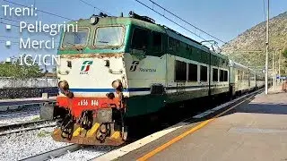 [IC + ICN + Merci + Pellegrini]Treni vari in transito Monte San Biagio - Terracina Mare