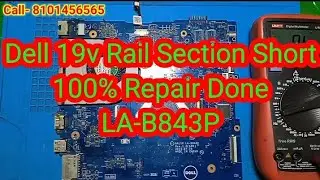 LA-B843P 19V SECTION SHORT REMOVE.