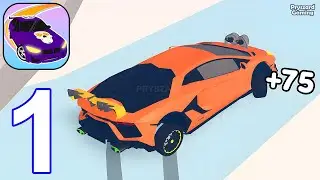 Build A Car - Gameplay Walkthrough Part 1 Car Race Merge Car Racing (iOS, Android)