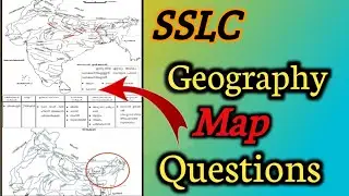 SSLC Social science Map questions /SSLC Map Study /Geography maps