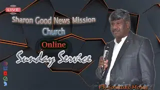 🔴S U N D A Y _ S E R V I C E - Pr. Samuel Moses - Sharon GNM Church- Tuticorin - (29.08.2021)