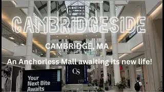 CambridgeSide, Cambridge, MA An Anchorless Mall awaiting it's second life!