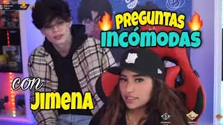 Preguntas Incomodas con Jimena Jiménez 🔥 Se besa con Libardo 😱
