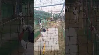 me vs 120 speed pitcher #cricket #cricketacadmey #cricketlover #post #cricketfan #cricketmoments