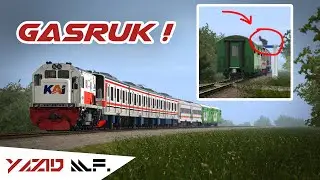 [Trainz] Detik - Detik PLH KLB Kirang KRL JR 205 - 9 (M23) Gasruk Di Jambatan Kalioso