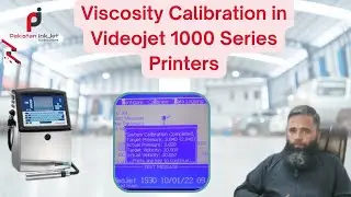 Viscosity Calibration in Videojet 1000 Series Printers