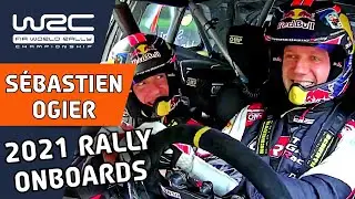 S&eacute;bastien Ogier rally onboard compilation 2021: The World Champions View of 2021
