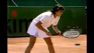 Gabriela Sabatini vs. Martina Navratilova Rome 1987 SF 💙⭐