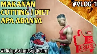 Vlog Makanan murah Pembentuk Otot  Seharian Versi Anak Sekolah!!