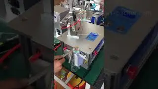 Clothing price tag knotting machine tagging machien semi automatic tag knot locking machine