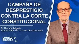 Entrevista con Hernán Salgado - Expresidente De La Corte Constitucional | Contacto Directo |Ecuavisa