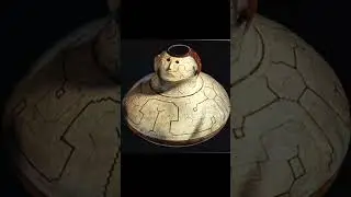 Peru Native Art, or Star Wars character? #history #nativeamerican #peru #pottery #starwars #bb8