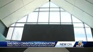 First look at renovations, construction inside Duke Energy Convention Center