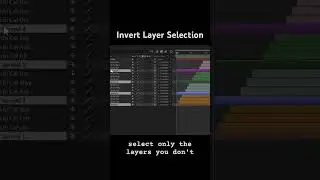 I Neat Tip for the After Effects Timeline
