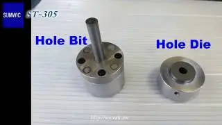 Maintenance: Grinding Hole Punch Tools and Swing Blade, ST-305 Core Cutting Line
