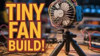 I MAKE A SUMMER CRAFT TABLE FAN